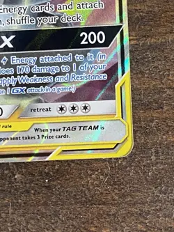 Pikachu & Zekrom GX 33/181 Team Up Holo Ultra Rare Pokemon Card - Image 3