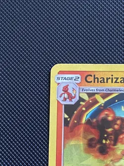 Charizard Sun Moon Team Up 14/181 Cracked Ice Holo Rare | Pokemon TCG Authentic - Image 3