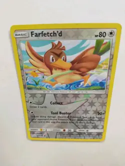 Farfetch'd Reverse Holo 127/181 Team Up Pokemon Card English LP Shibuzoh TCG Art - Image 5