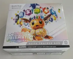 Pokemon TCG: Prismatic Evolutions Elite Trainer Box ETB (small tear) ✅ - Image 1