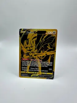 Zacian V - SWSH076 - Pokemon Sword & Shield Promo Ultra Rare Holo Card NM - Image 1