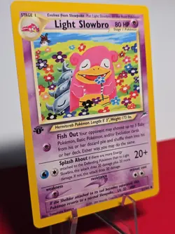 Light Slowbro 51/105 1st Edition Neo Destiny Uncommon Pokemon TCG - Image 2