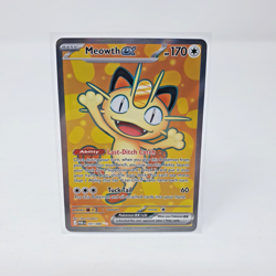 Meowth ex 107/088 Perfect Order Full Art Double Rare Holo Pokemon TCG Card ENG - Image 1
