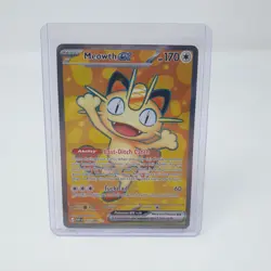Meowth ex 107/088 Perfect Order Full Art Double Rare Holo Pokemon TCG Card ENG - Image 3
