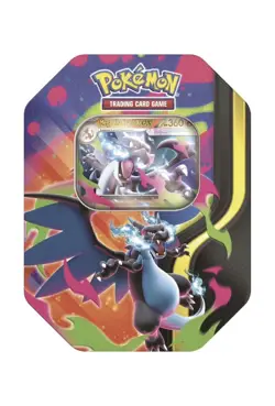 Pokemon TCG Cards Mega Charizard X EX Tin - NEW SEALED - Image 1