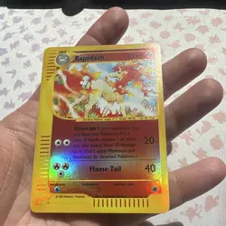 Pokemon TCG Rapidash 26/165 Expedition Base Set Reverse Holo Rare 2002 Near Mint - Image 4