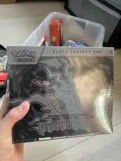 Pokemon TCG Mega Evolution—Pitch Black Elite Trainer Box English RIP IN SEAL - Image 2