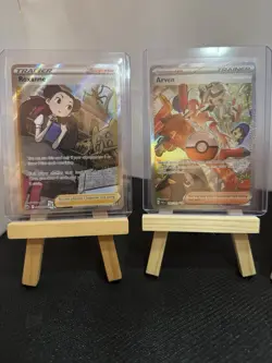 Pokemon TCG Full Art Trainer Lot 5: Roxanne, Arven, Penny +2 - Image 2