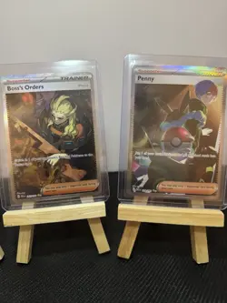 Pokemon TCG Full Art Trainer Lot 5: Roxanne, Arven, Penny +2 - Image 3