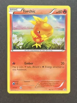 Torchic XY37 XY Black Star Promo LP Holo Pokemon TCG - Image 1
