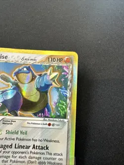 NM! Blastoise (2/100) EX Crystal Guardians Delta Species Holo Pokemon Card! - Image 3