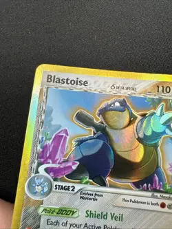 NM! Blastoise (2/100) EX Crystal Guardians Delta Species Holo Pokemon Card! - Image 4