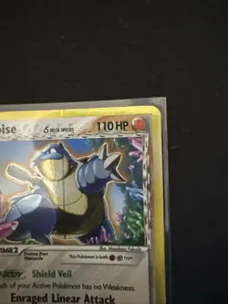 Blastoise (2/100) EX Crystal Guardians Delta Species Holo Pokemon Card! - Image 3