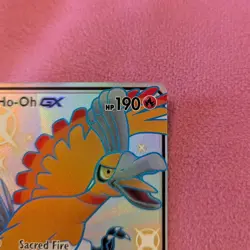 Ho-Oh GX SV50/SV94 Hidden Fates Shiny Vault Pokemon Card - NM - Image 3