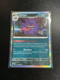 Pokemon TCG Holo Gengar 050/088 Perfect Order English - Image 1