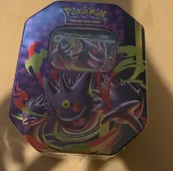 Pokemon TCG Chaos Rising - Mega Moonlit - Mega Gengar Ex Tin NEW & SEALED ✅ - Image 1