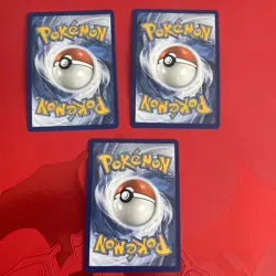 Set Of 3 Pokemon Promo | Team Rocket’s Mewtwo Nidoking Persian SVP 216 217 218 - Image 2