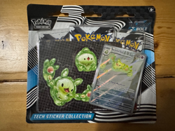 Pokemon TCG Scarlet & Violet Black Bolt Tech Sticker Collection Reuniclus - Image 1