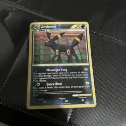 Pokemon TCG Umbreon Undaunted 10/90 Holo Reverse Rare - Image 1