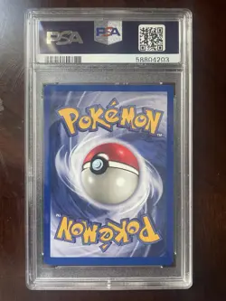 Pokemon TCG Bulbasaur 044/102 Base Set 1999 Shadowless PSA 9 Mint - Image 2