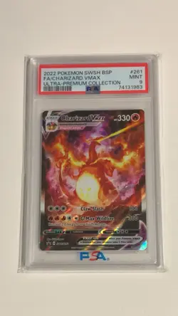 Charizard VMAX SWSH261 SWSH Ultra Premium Collection Promo Card PSA 9 - Image 1