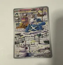Pokemon TCG Metagross 178/162 SV05 Temporal Forces Illustration Rare Holo EN - Image 1