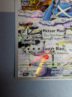 Pokemon TCG Metagross 178/162 Holo Illustration Rare Card Temporal Forces - Image 3