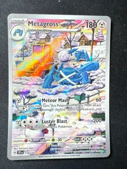 Pokemon TCG Metagross 178/162 – Illustration Rare – Temporal Forces – NM - Image 2