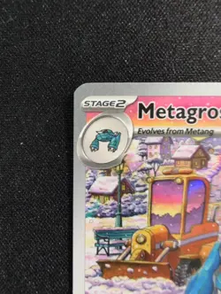 Pokemon TCG Metagross 178/162 Temporal Forces Illustration Rare NM - Image 3