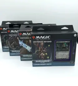 Wizards of the Coast Magic The Gathering Warhammer 40K Commander Deck NEW SEALED 195166173474 - Image 1