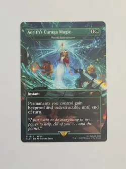 Aerith's Curaga Magic - Heroic Intervention (Regular) Secret Lair Drop - Image 1