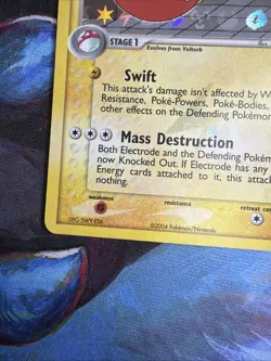 ELECTRODE 5/101 EX Hidden Legends REVERSE HOLO rare Pokemon TCG card NM+ CLEAN! - Image 5