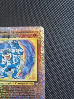 Machamp 15/110 Legendary Collection Reverse Holo Rare 2002 Pokemon Card LP - Image 2