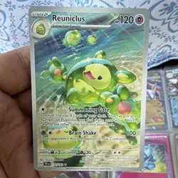 Pokemon TCG SV05 Temporal Forces Reuniclus 171/162 Illustration Rare Holo EN 120 - Image 1