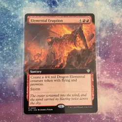 Elemental Eruption (REGULAR) x1 - MTG Outlaws of Thunder Junction Commander OTC - Image 1