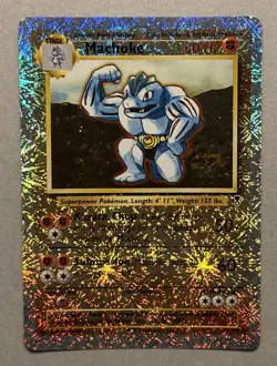 Pokemon TCG Machoke 51/110 Legendary Collection Reverse Holo 2002 - Image 1