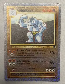 Pokemon TCG Machoke 51/110 Legendary Collection Reverse Holo 2002 - Image 2