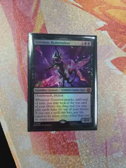 Gwenom, Remorseless Magic The Gathering Spider Man 0056 Promo - Image 2