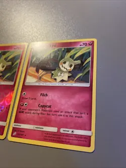 Pokemon Team Up Mimikyu 112/181 Reverse Holo And Non Holo Rare In NM Condition - Image 3