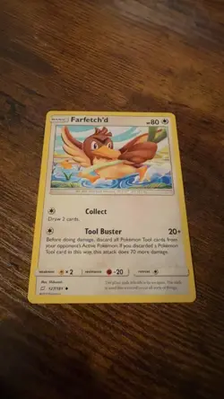 Farfetch'd 127/181 Uncommon Team Up Pokemon Moderately Played - Image 1
