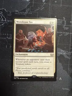 Monologue Tax [Duskmourn: House of Horror Commander] Magic MTG - Image 1