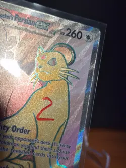 Team Rocket's Persian - Ultra Rare - Destined Rivals 219/182 - NM - Pokemon Card - Image 3
