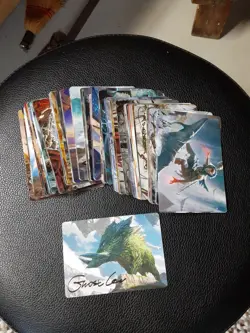 MTG Art Series Zendikar Rising Complete Set (81) - GOLD STAMPED/SIGNATURE - NM - Image 1