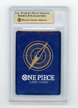 ONE PIECE AWAKENING THE NEW ERA #ST01-012 1ST ANNIVERSARY MONKEY D LUFFY BGS 10 - Image 2