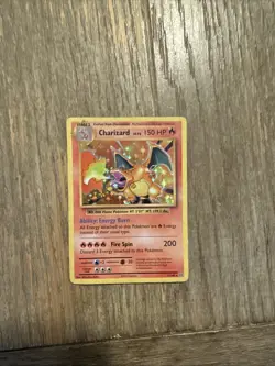 Pokemon TCG Charizard Evolutions 11/108 Holo Foil Rare LP/NM Condition 2016 Card - Image 1
