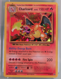 Pokemon Charizard 11/108 CGC 8.5 Holo Rare 2016 Evolutions Card TCG rare - Image 3