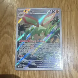 Flygon 101/162 Temporal Forces Holo Rare English 150HP Pokemon TCG Card - Image 1