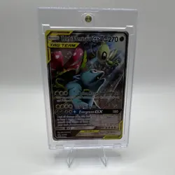 Celebi & Venusaur GX SM167 TAG TEAM Promo Holo 270 HP English Pokemon TCG - Image 1