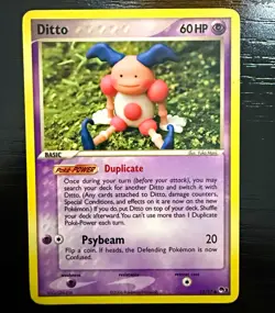 Pokemon TCG Ditto 12/17 POP Series 3 Promo 2006 60HP Psychic EN - Image 1