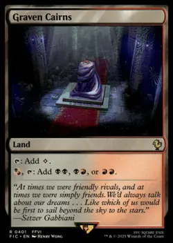 Commander: FINAL FANTASY #401 Graven Cairns - Image 1